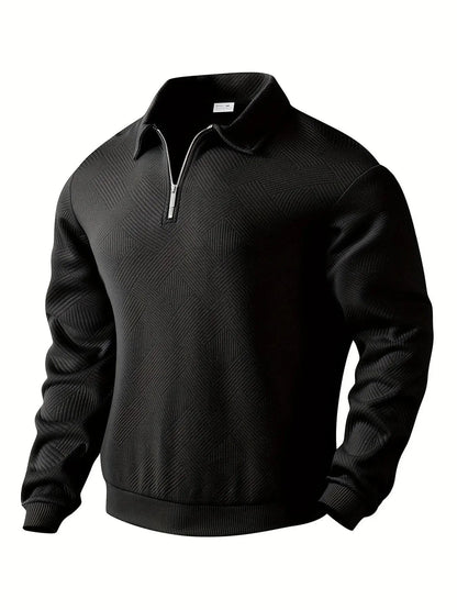 Mænds Casual Shirt Med Rund Hals 11