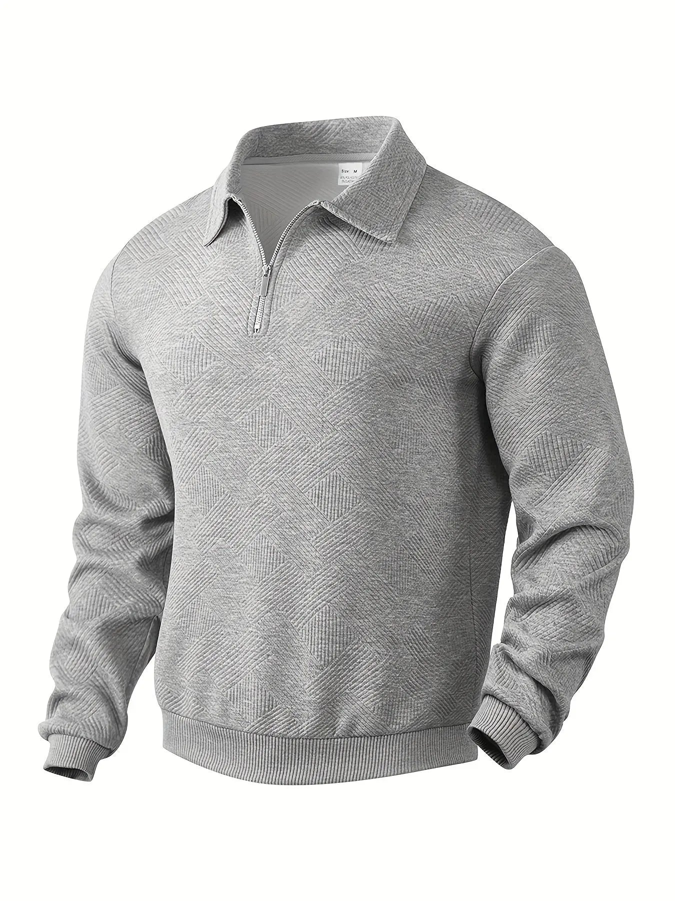 Mænds Casual Shirt Med Rund Hals 12