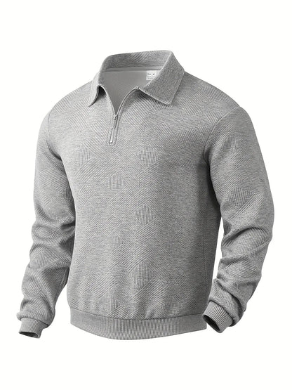 Mænds Casual Shirt Med Rund Hals 12