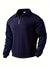 Mænds Casual Shirt Med Rund Hals 9