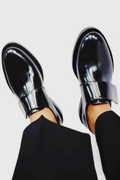 Mænds Casual Slip-On Dress Sko 1