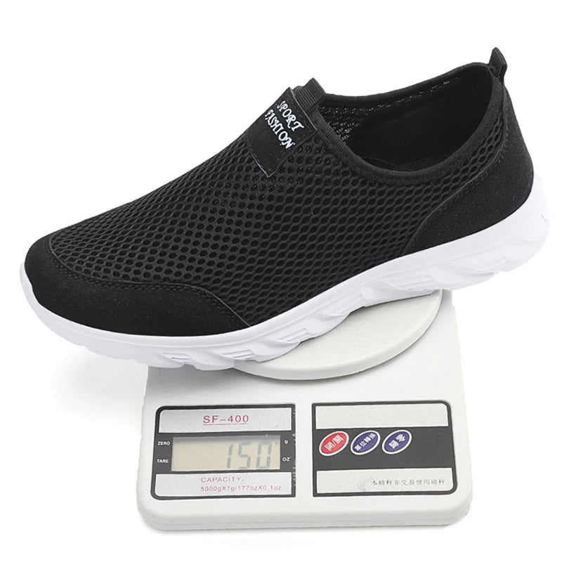 Mænds Casual Sneakers Åndbar Slip-On Gummi 2
