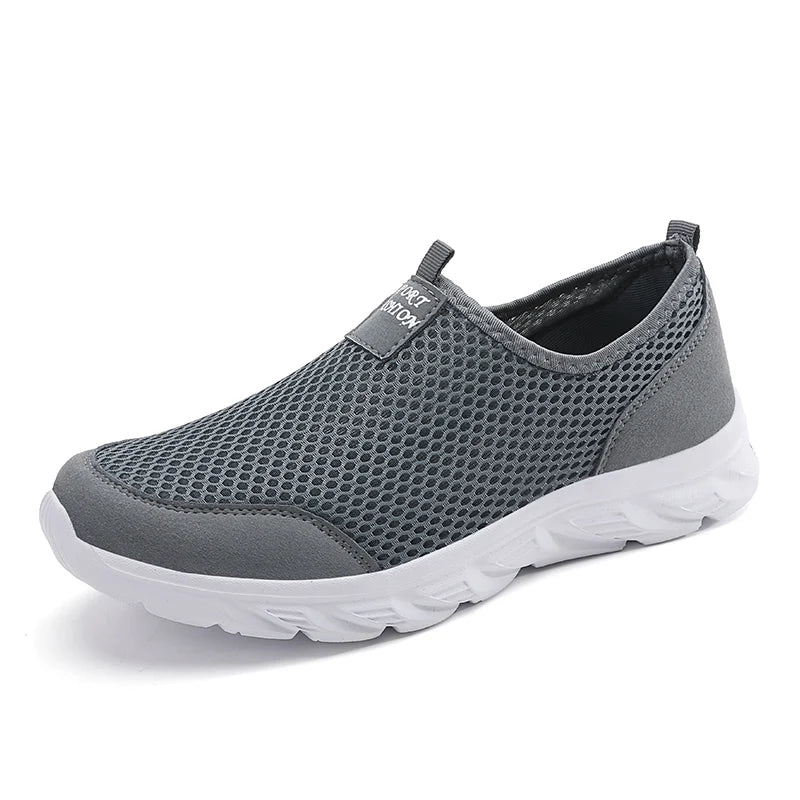 Mænds Casual Sneakers Åndbar Slip-On Gummi 5