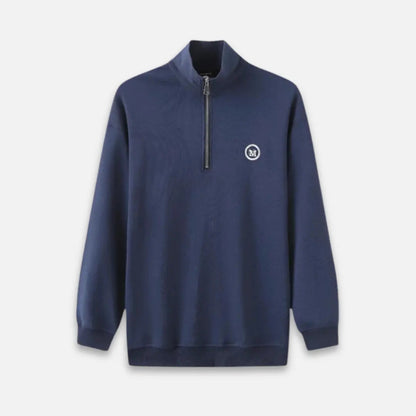 Mænds Casual Zip Up Trøje Moderne Design 0