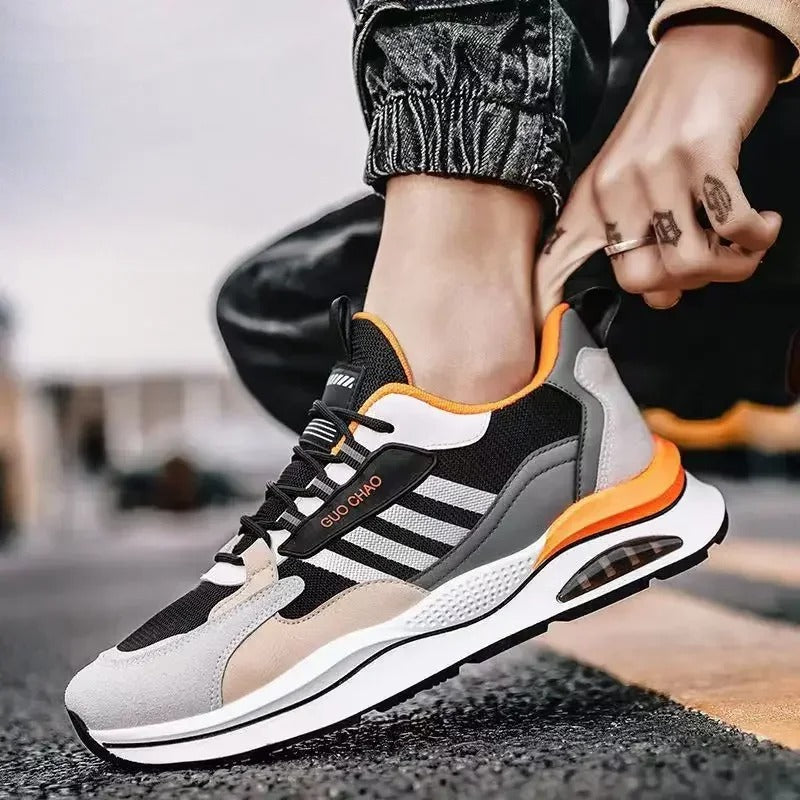 Mænds Chunky Sneakers Casual Sporty Style 3