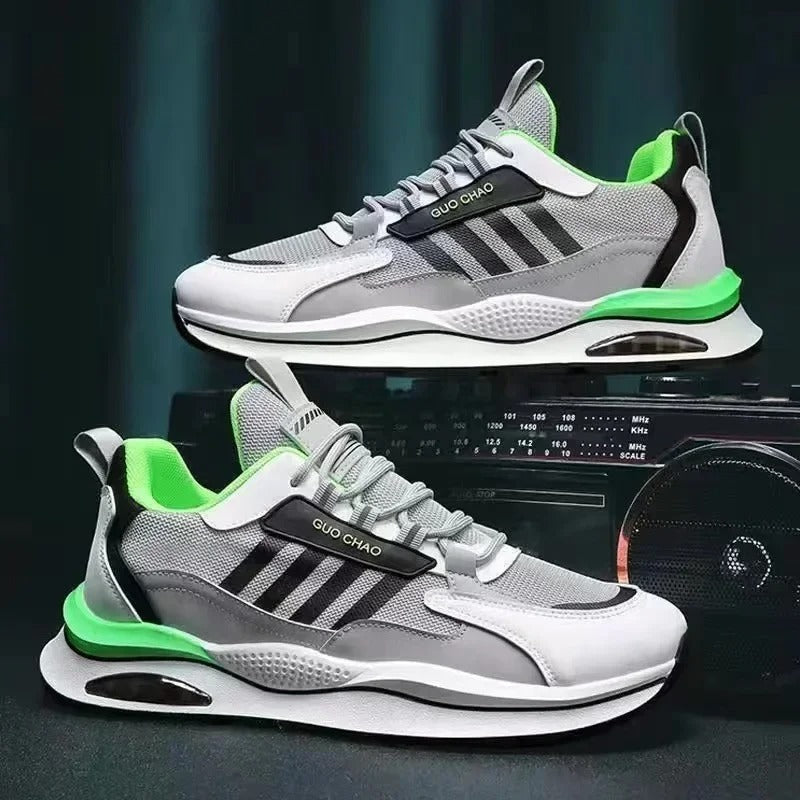 Mænds Chunky Sneakers Casual Sporty Style 5