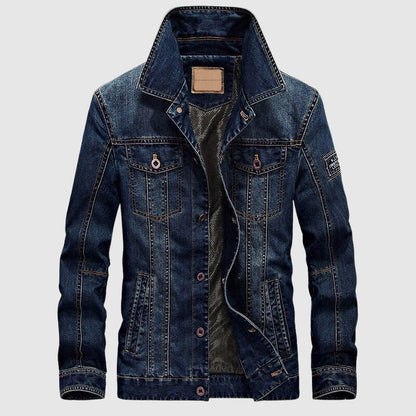 Mænds Denimjakke Moderne Stil 1