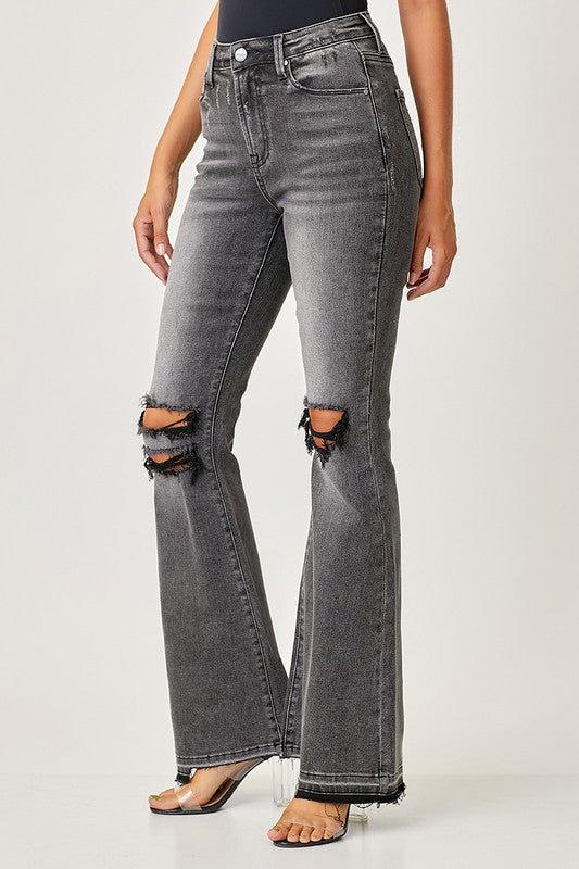 Mænds Flair Jeans Sort 2