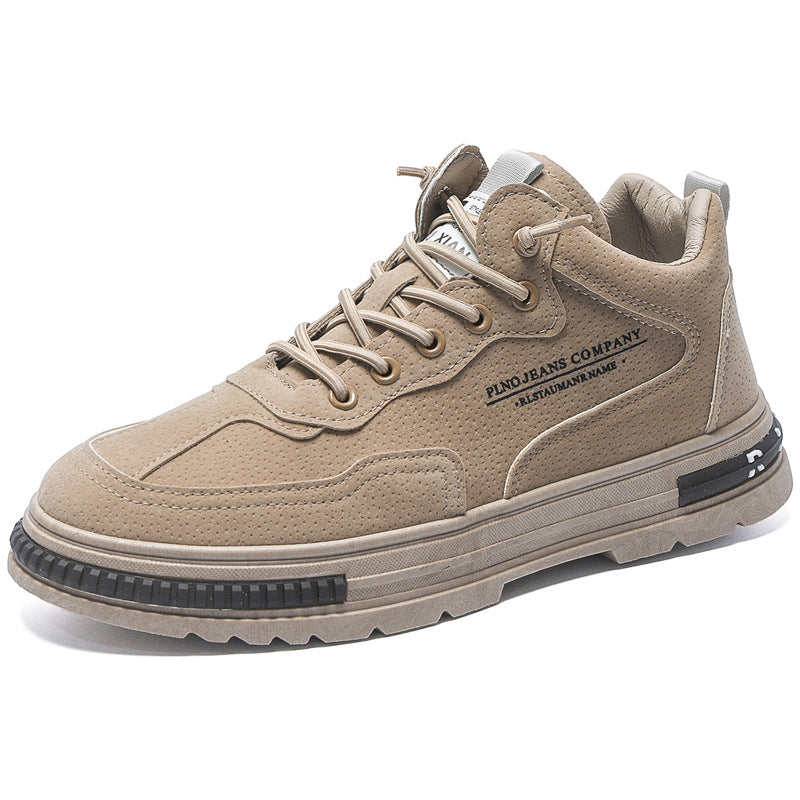 Mænds Fritidssneakers med Skridsikker Sål 5