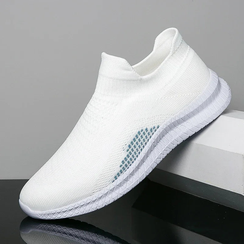 Mænds Gå Sko Casual Åndbar Slip-on Footwear 1