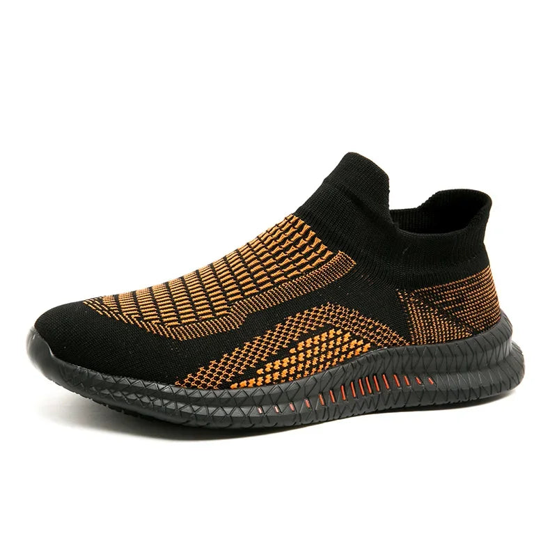 Mænds Gå Sko Casual Åndbar Slip-on Footwear 6