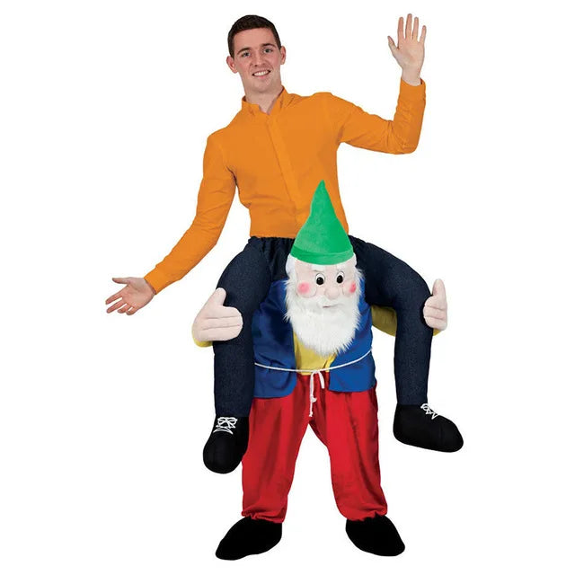 Mænds Halloween Kostume Sjovt Design Udklædning Voksne Komfortabelt Materiale 8