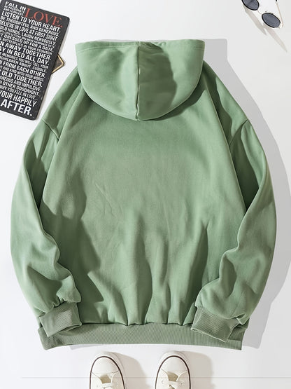 Mænds Hoodie Minimalistisk Design 7