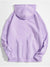 Mænds Hoodie Minimalistisk Design 8