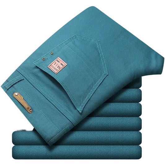 Mænds Klassiske Stretch Jeans 0