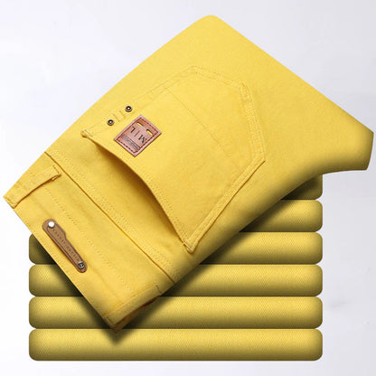 Mænds Klassiske Stretch Jeans 1