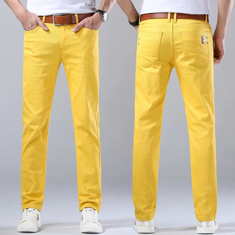 Mænds Klassiske Stretch Jeans 4