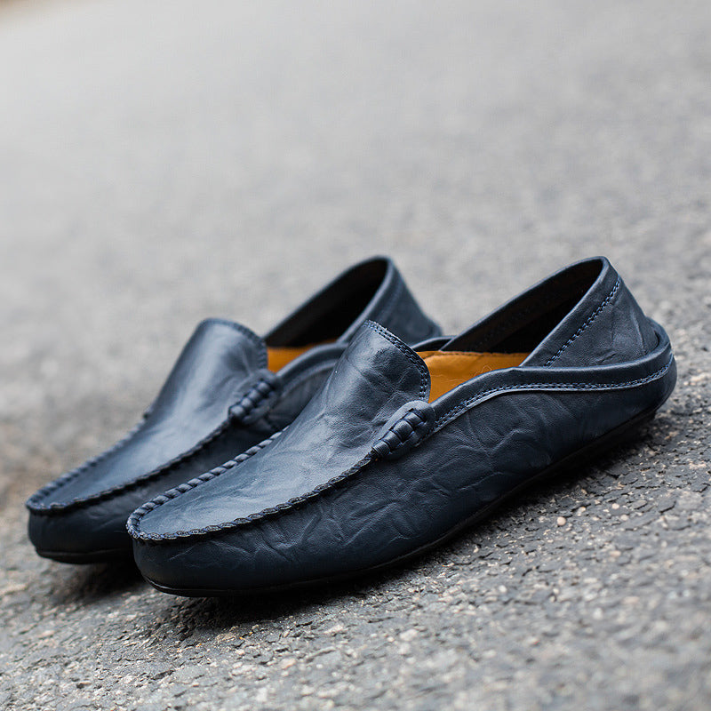 Mænds Læder Loafers Klassisk Stil 4