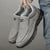 Mænds Loafers Retro Design Håndlavet Læder og Tekstil Sko 0