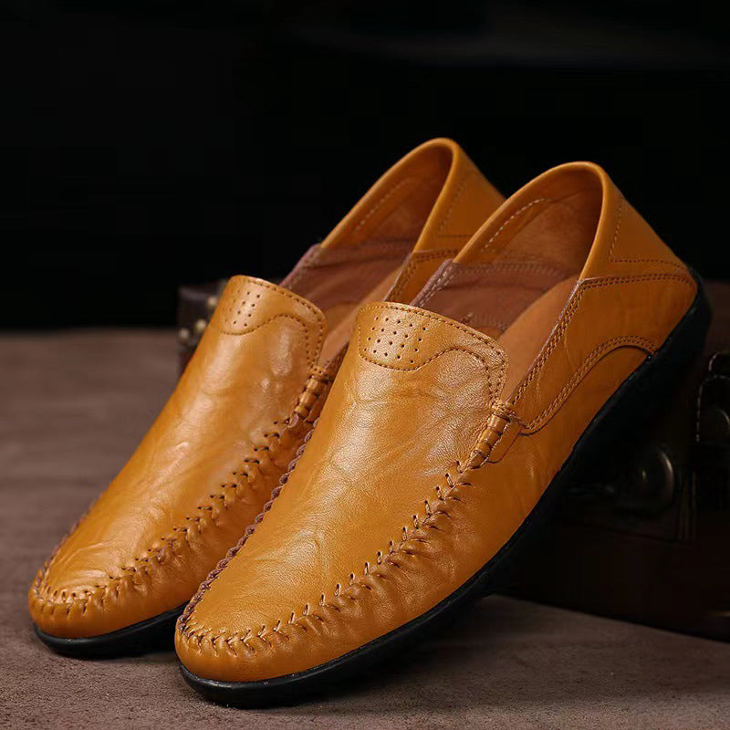 Mænds Loafers i Læder Stilfuld 3