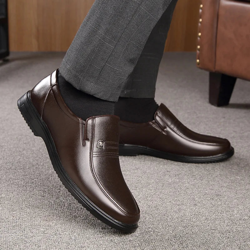 Mænds Loafers i Læder med Elegant Design 2