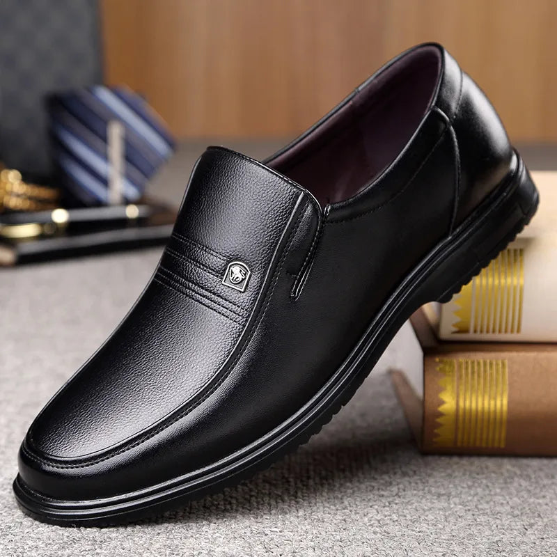 Mænds Loafers i Læder med Elegant Design 3