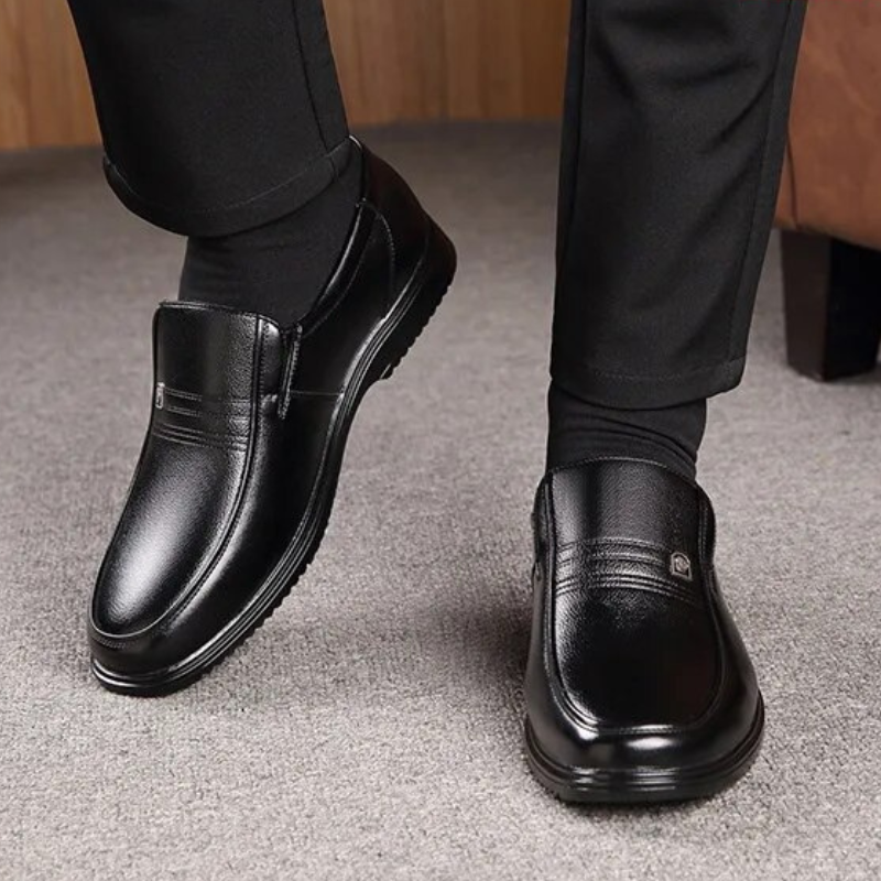 Mænds Loafers i Læder med Elegant Design 4