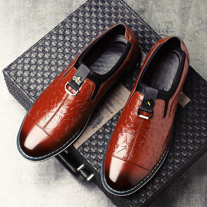 Mænds Loafers med Geometrisk Design 4