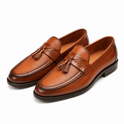 Mænds Loafers med Vævet Design 3