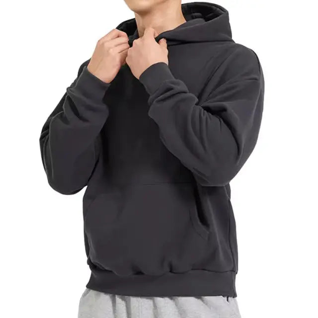Mænds Løs Hættetrøje Trendy Design 8