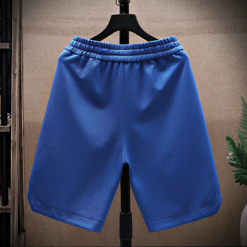 Mænds Løse Sommer Shorts To-farvet Design 4