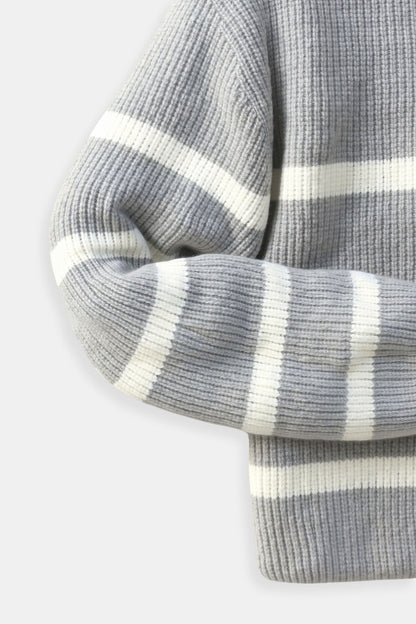 Mænds Lynlås Sweater Klassisk Stil 5