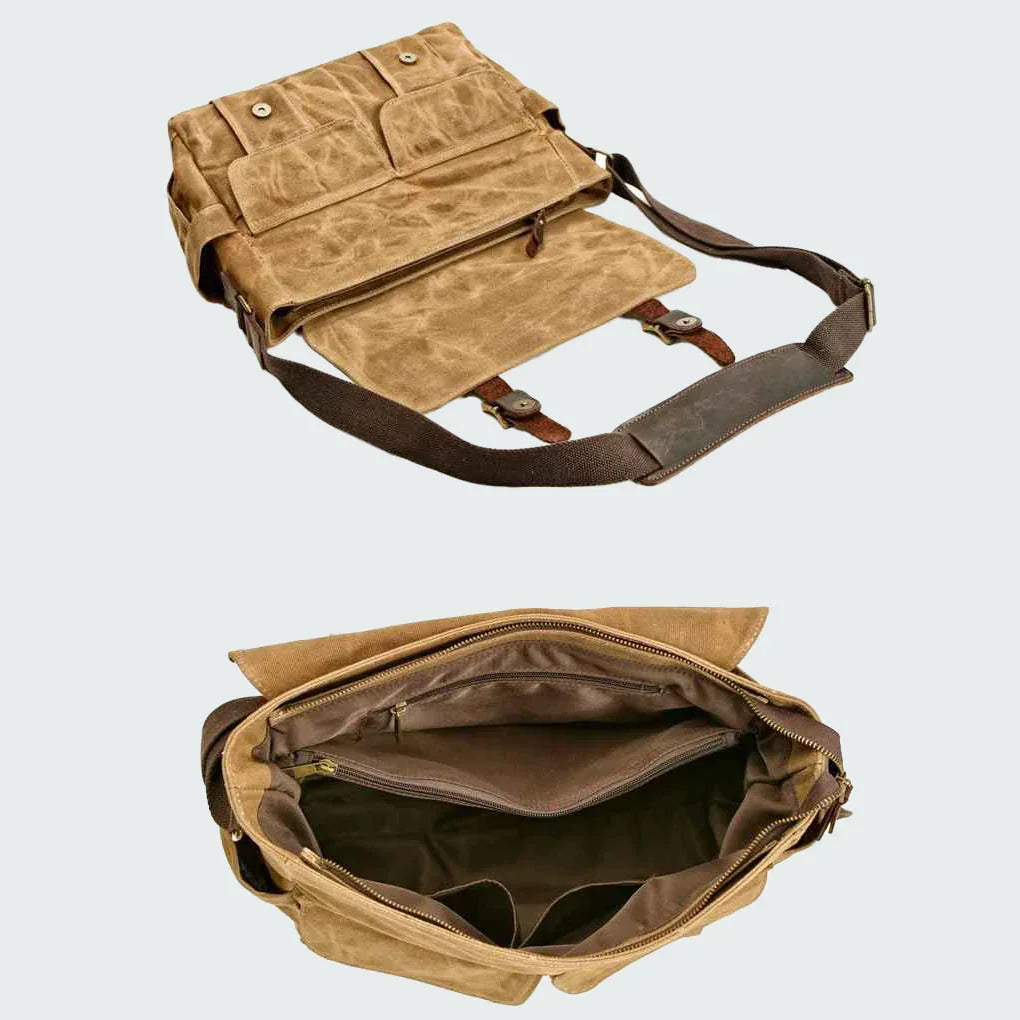 Mænds Messenger-taske Vintage Stil 7