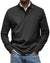 Mænds Polo Shirt med Knapkrave og Lange Ærmer 2