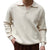 Mænds Polo T Shirt V-Hals Langærmet Casual Stil 0