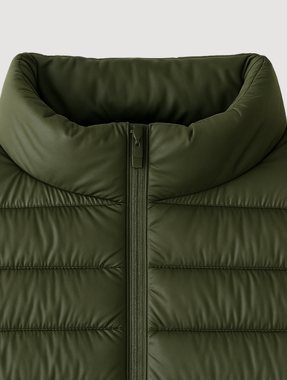 Mænds Quiltet Bodywarmer Minimalistisk Stil 2