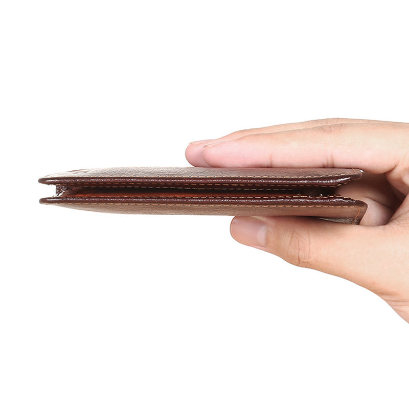 Mænds RFID Pung Med Sikkerhedsfunktioner Ultratynd Design 1