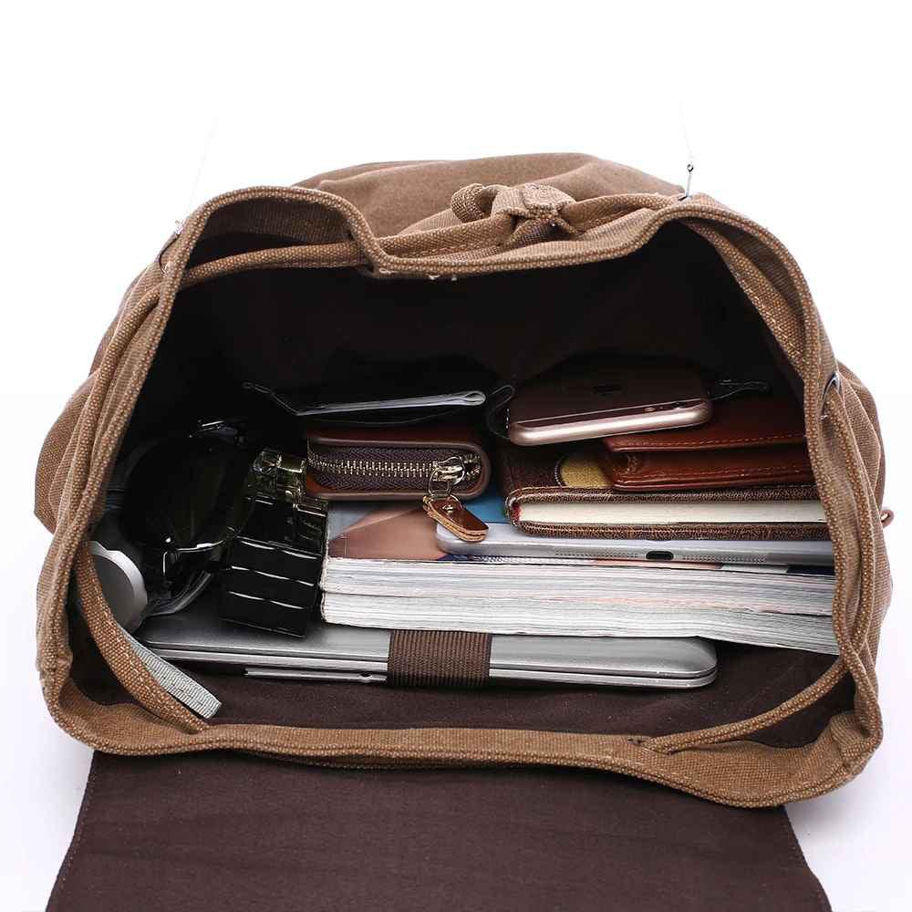 Mænds Rygsæk med Klap og Lommer 8