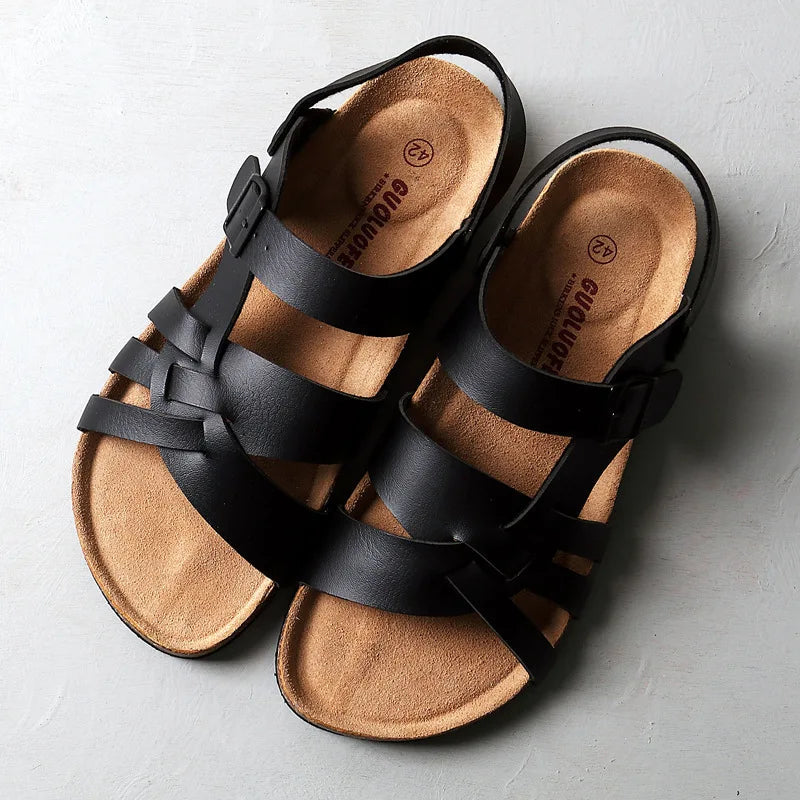 Mænds Sandaler Komfortabel Design 7