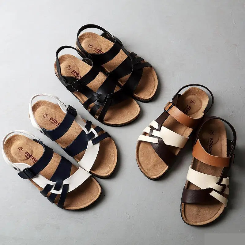 Mænds Sandaler Komfortabel Design 8