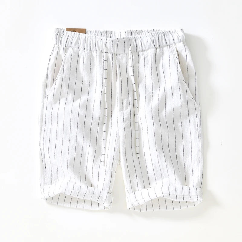 Mænds Shorts med Stribet Design 2