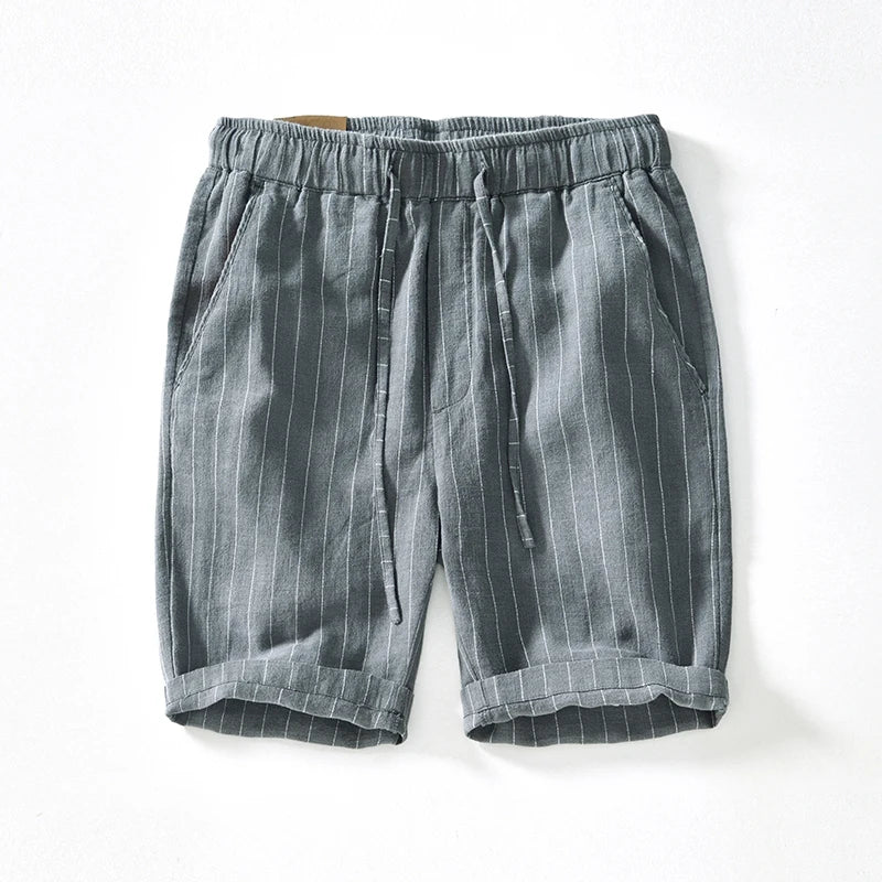 Mænds Shorts med Stribet Design 3