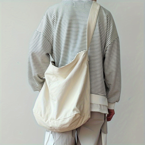 Mænds Skuldertaske Rummelig Minimalistisk Design 1