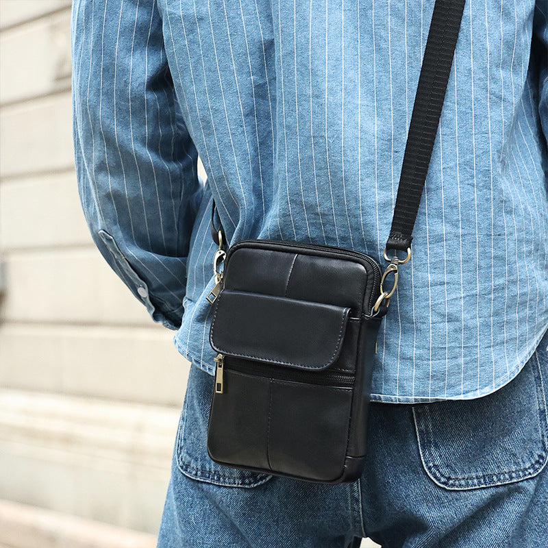 Mænds Skuldertaske i Tidløst Design 9