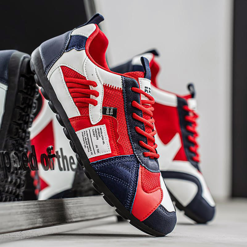 Mænds Sneakers med Lagdelt Design 3