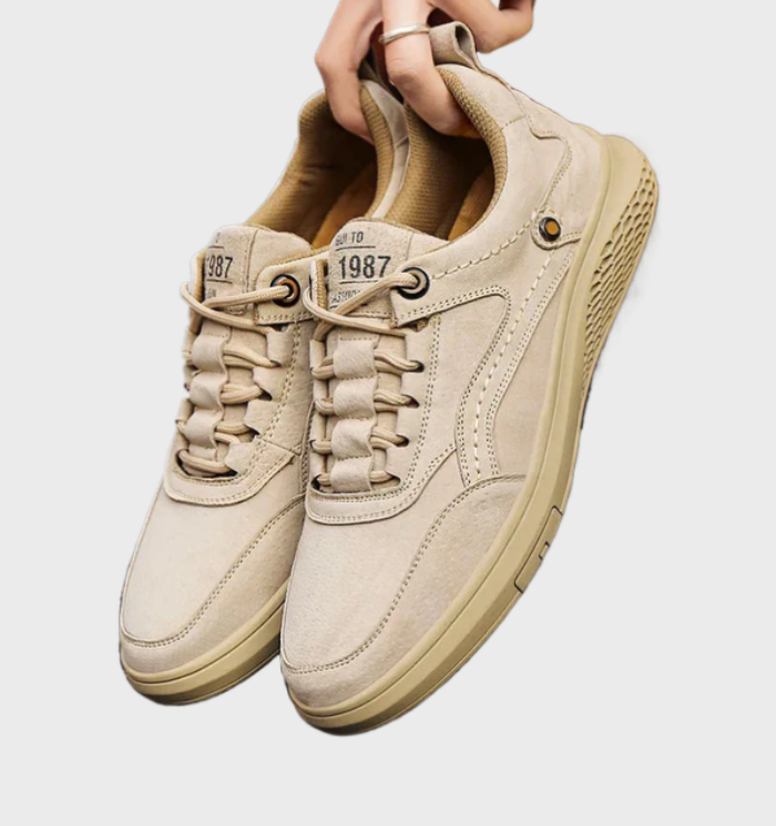 Mænds Sneakers med Snøre Stilfuld Design 6