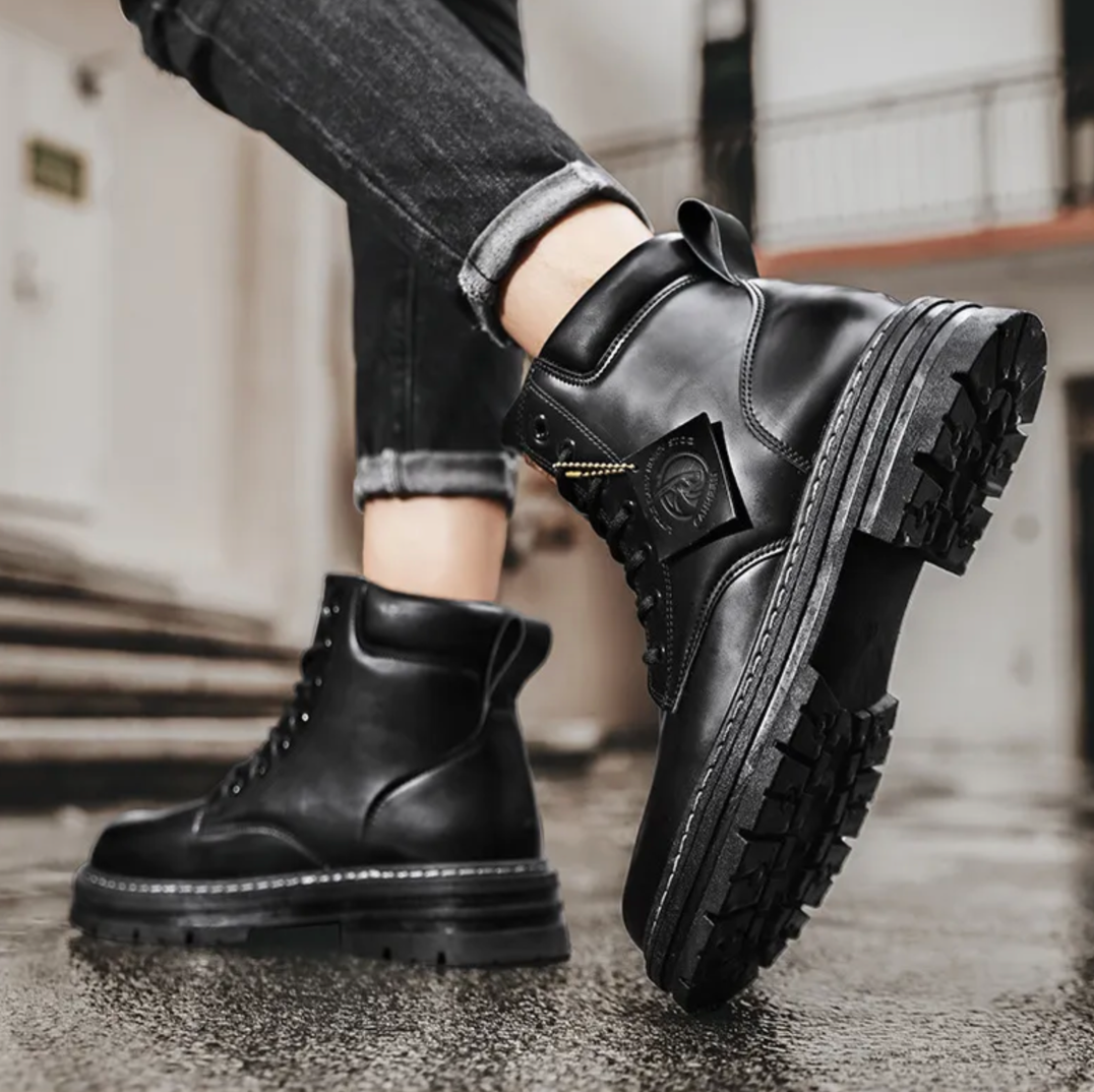 Mænds Snørestøvler Komfortable 3