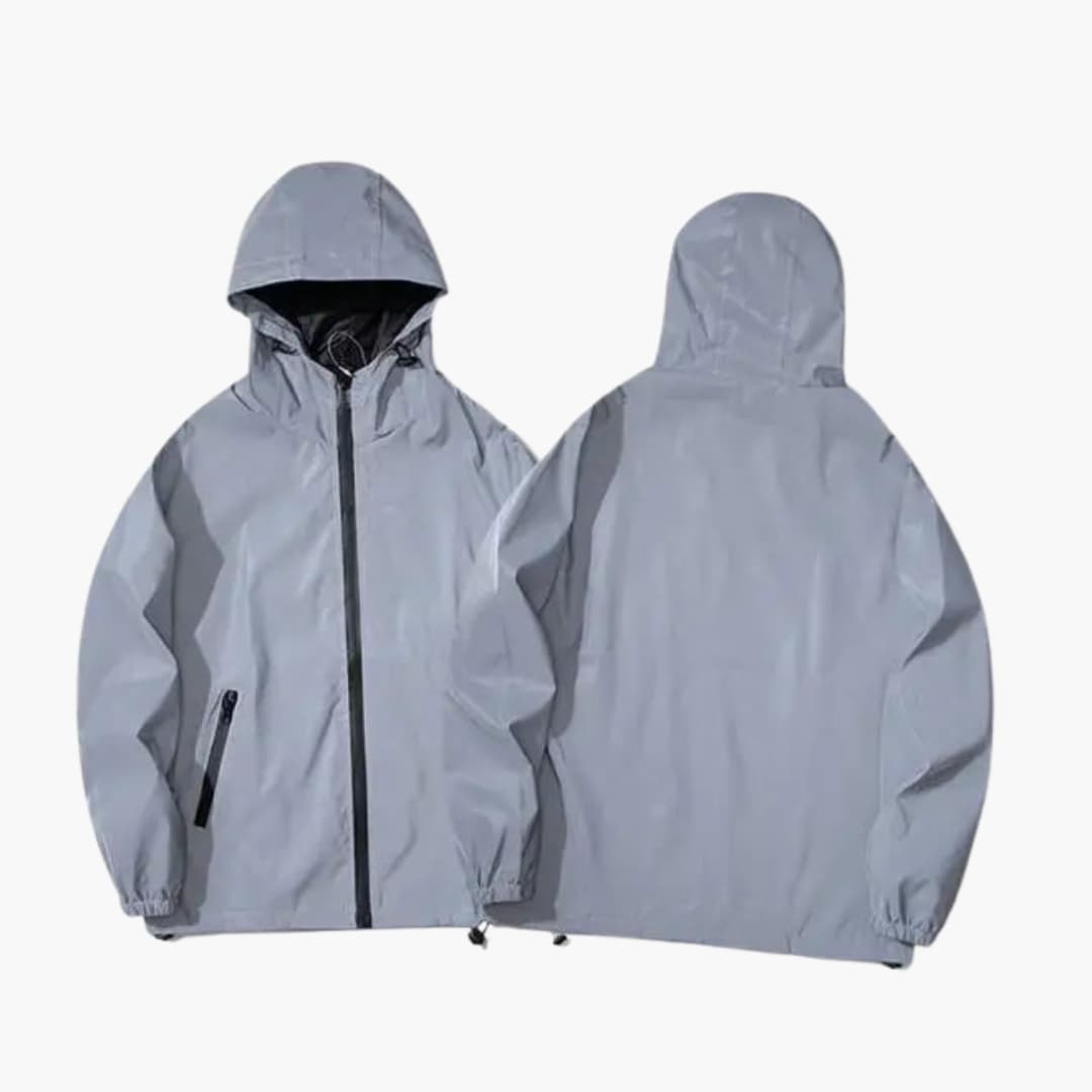 Mænds Softshell Jakke med Hætte og Reflekterende Detaljer 1