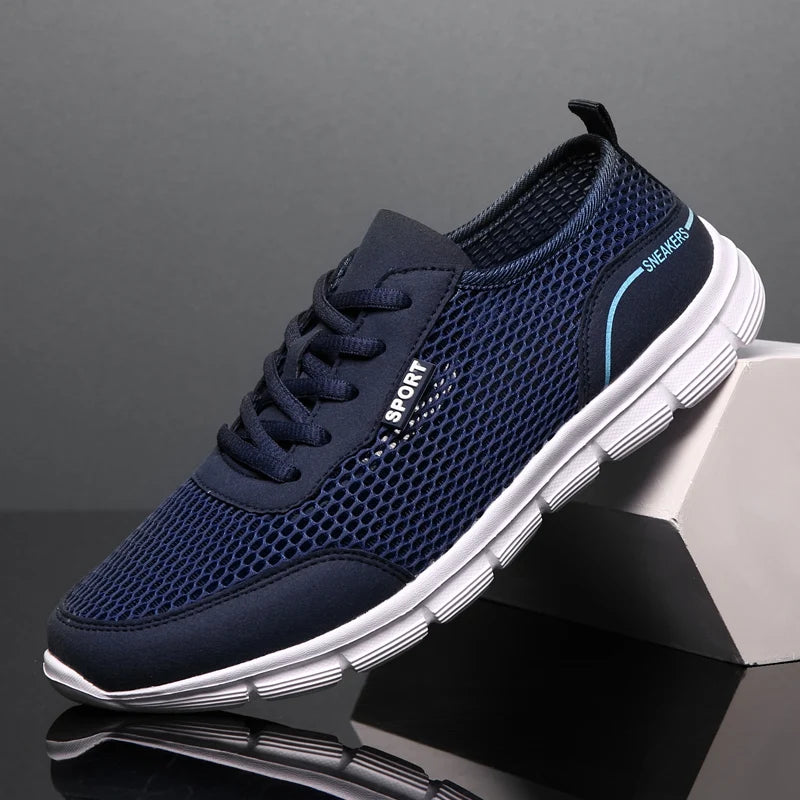 Mænds Sport Sneakers Åndbar Mesh Lette Sko 2