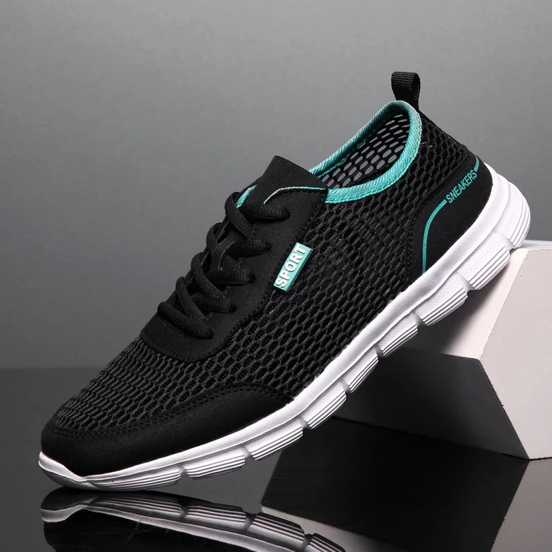 Mænds Sport Sneakers Åndbar Mesh Lette Sko 4